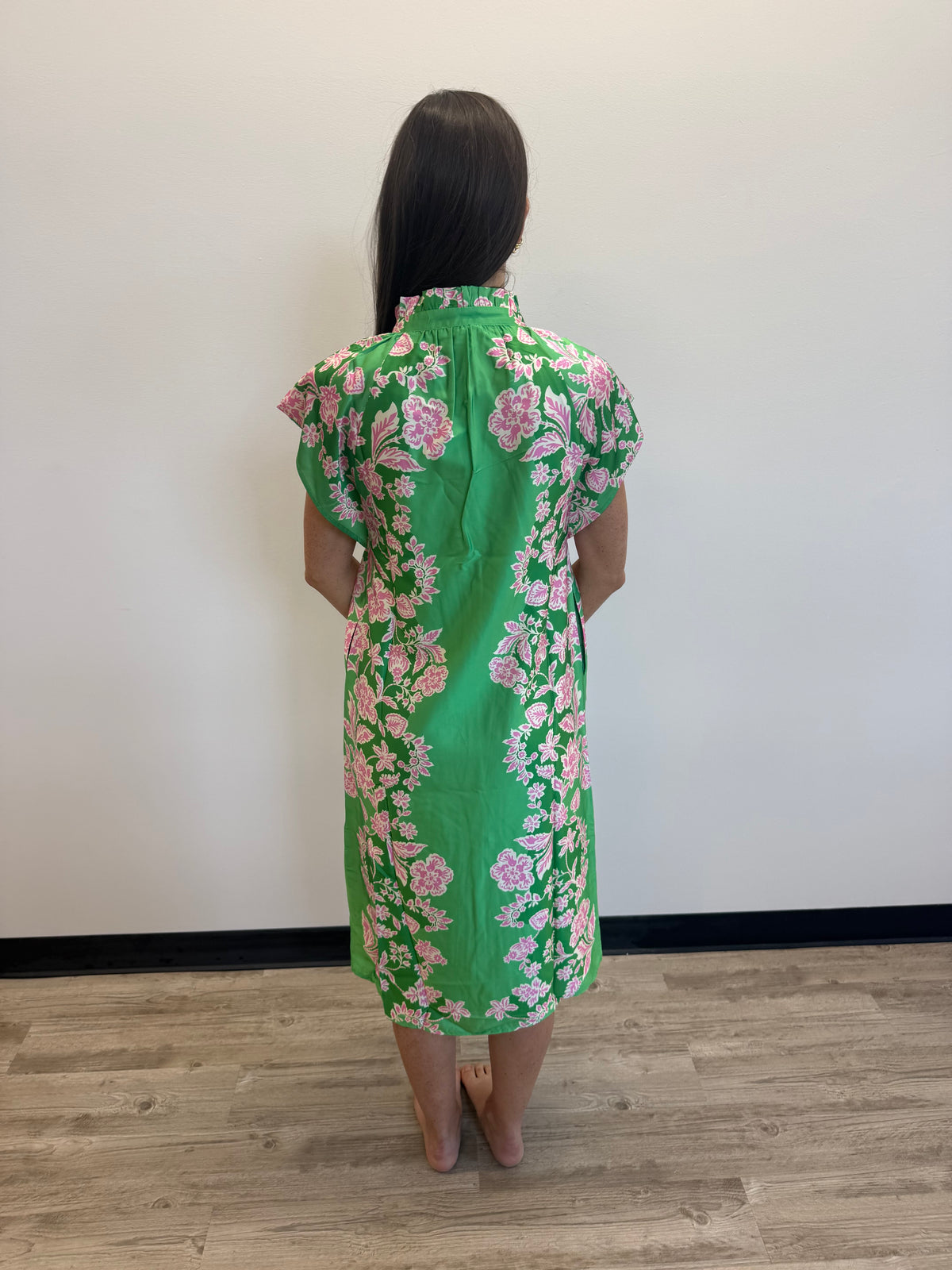 thml green floral dress Lightweight – Kasey's Closet filter-sleeve:strapless/tube